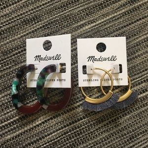 Bundle of Madewell earrings